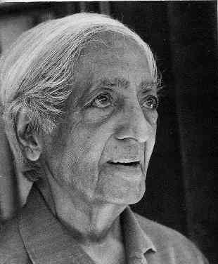 J Krishnamurti